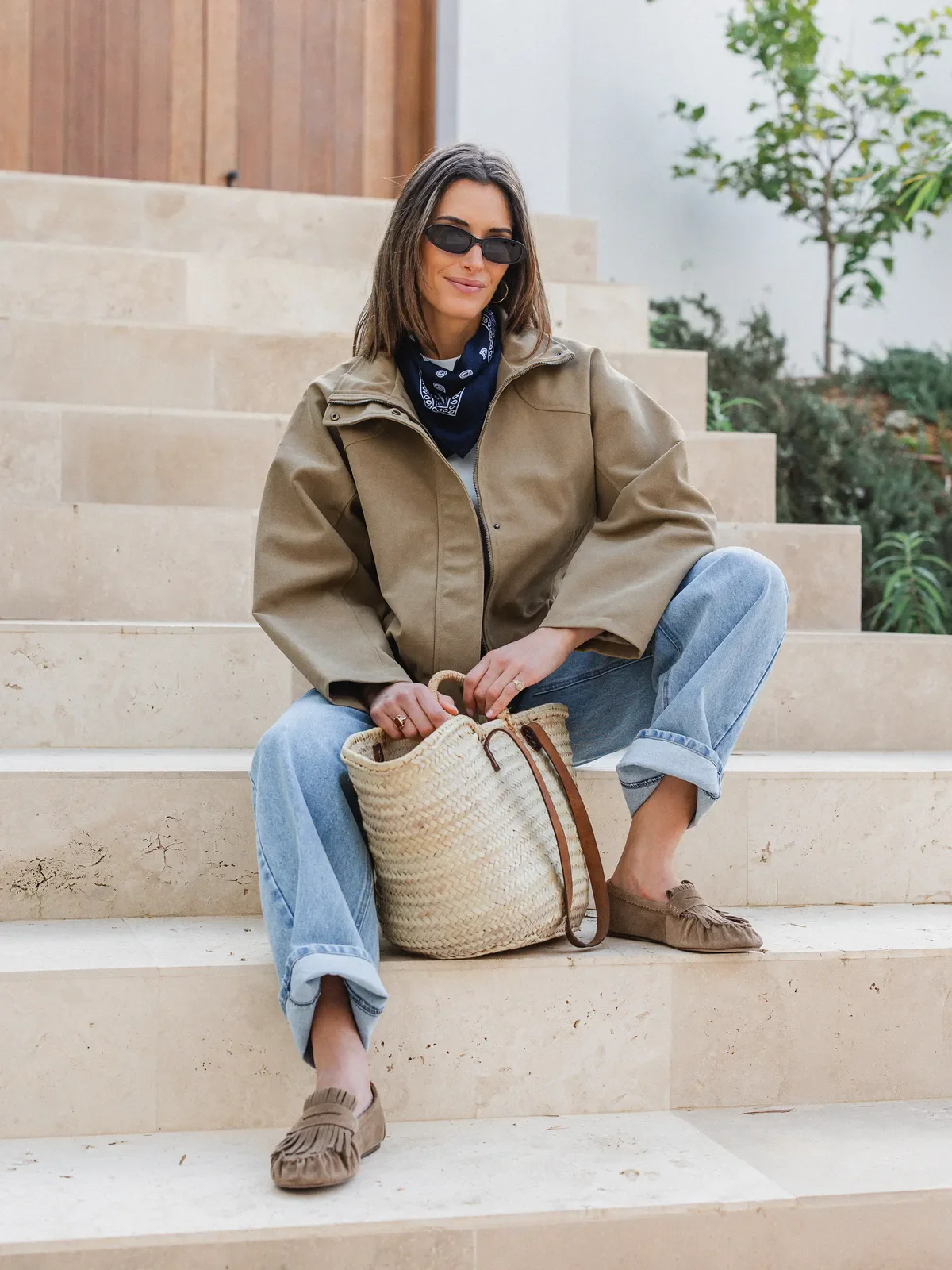 Beige Suede Jacket - Image 9