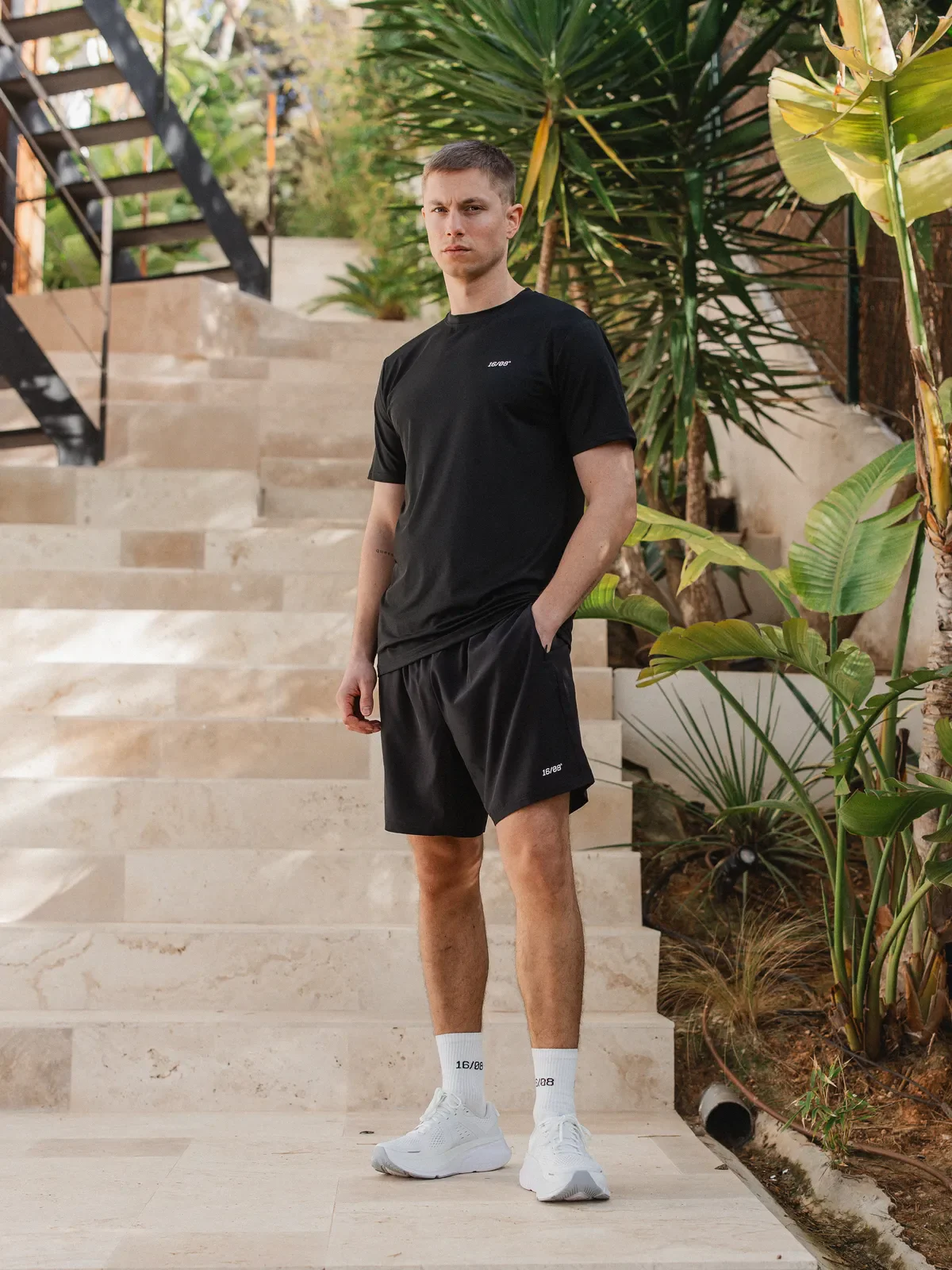 Black Basic Sport T-shirt - Image 5