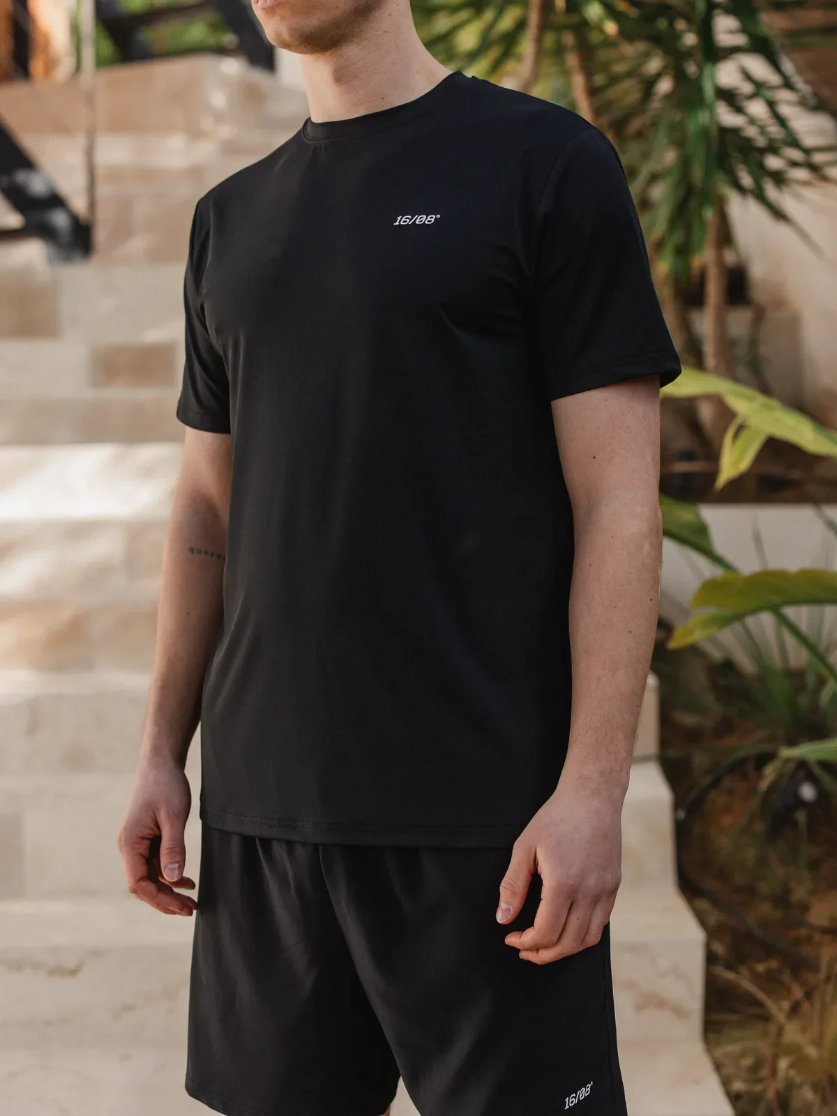 Black Basic Sport T-shirt - Image 7