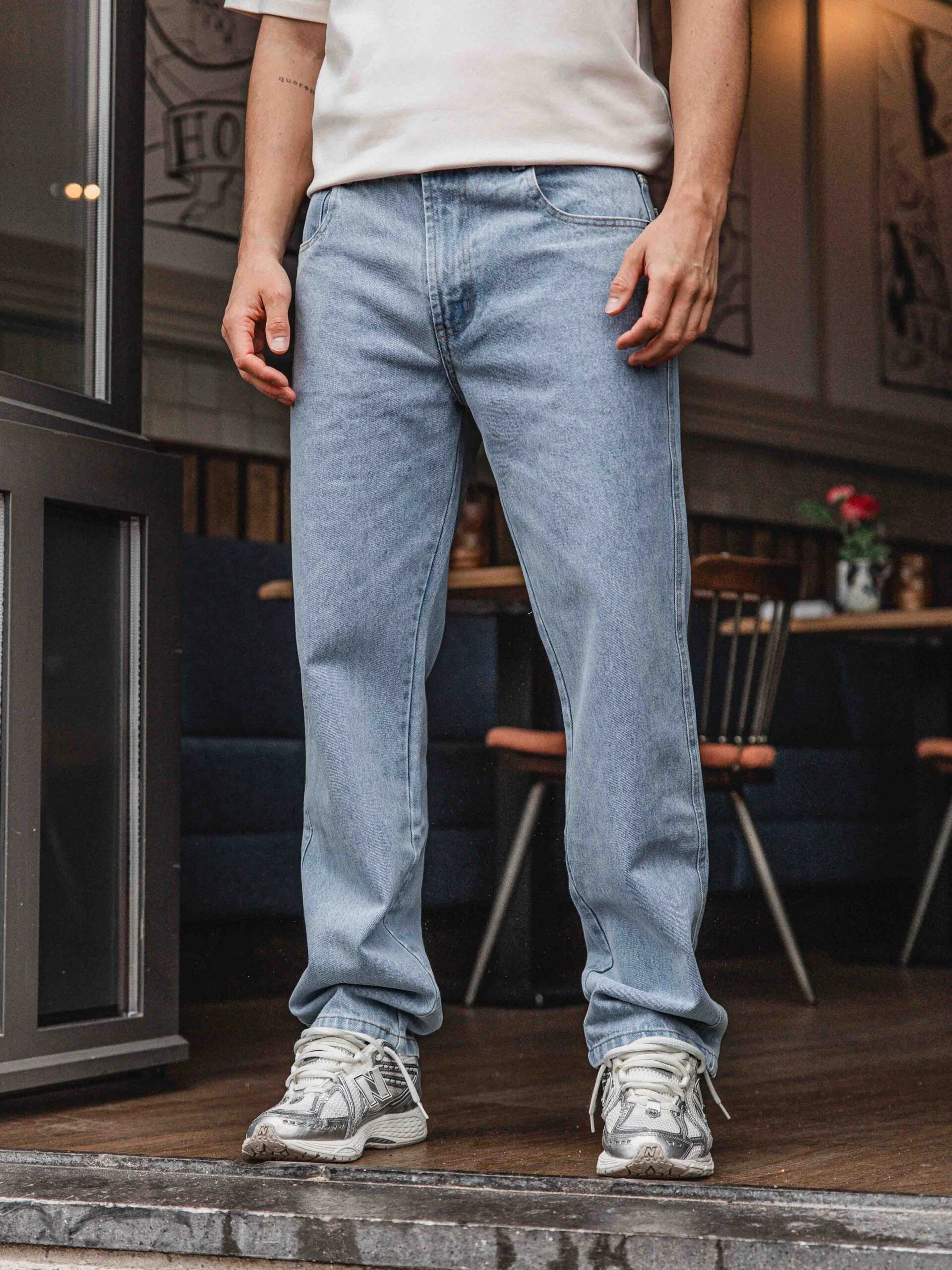 Blue Denim Jeans - Image 3