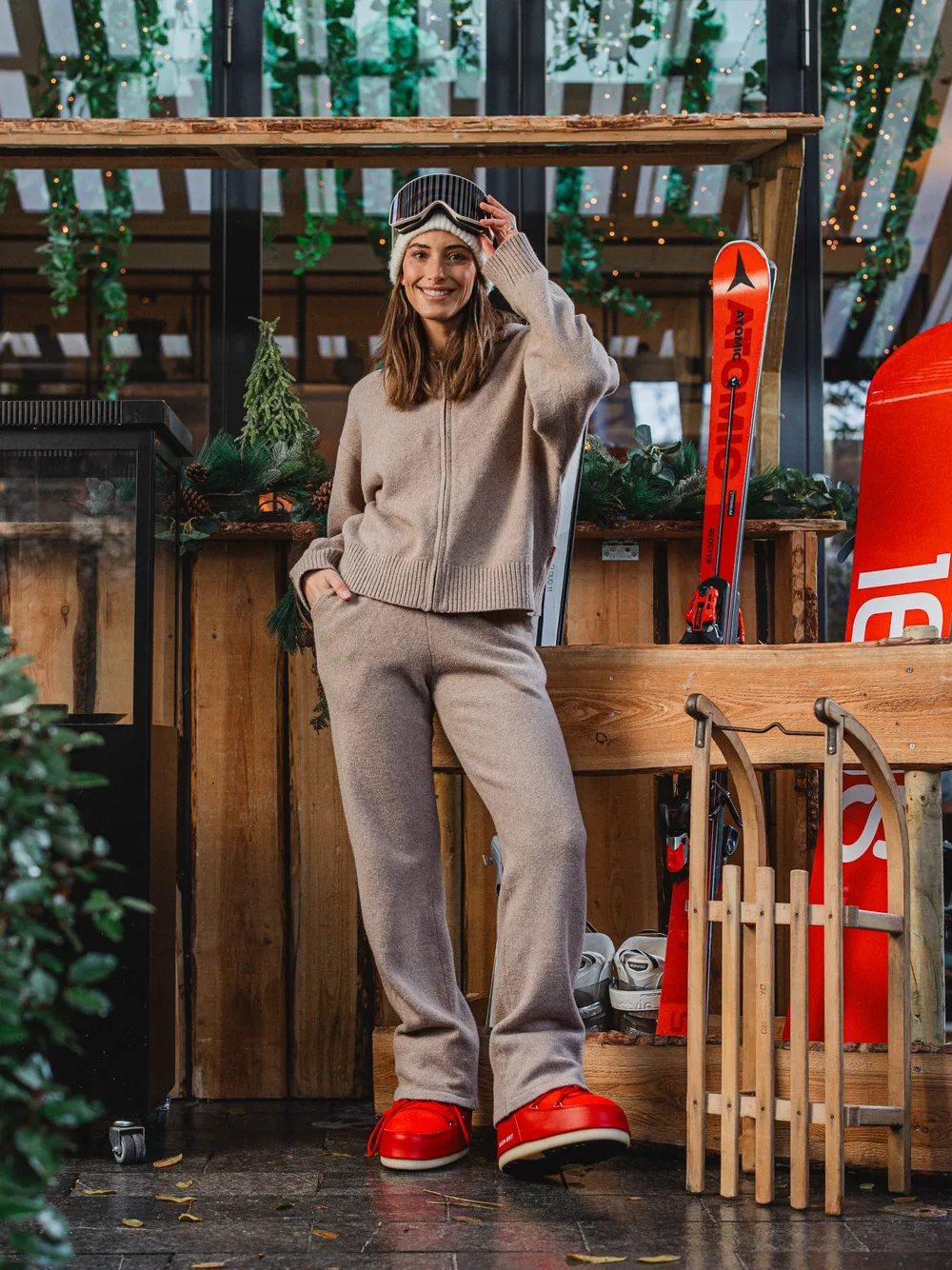 Brown Knitted Pants - Image 4