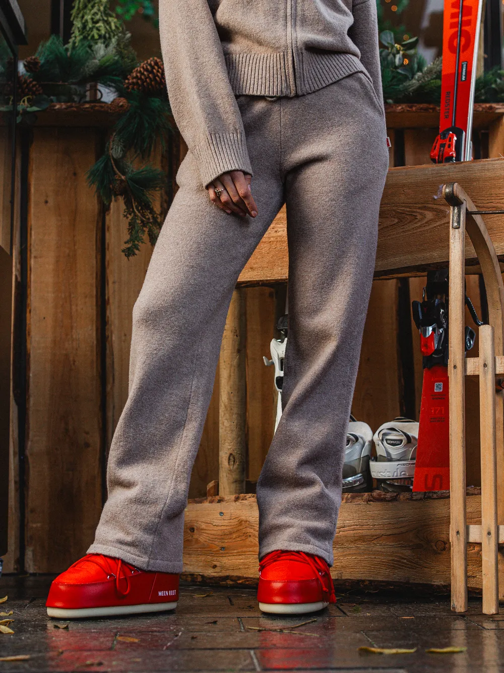 Brown Knitted Pants - Image 7