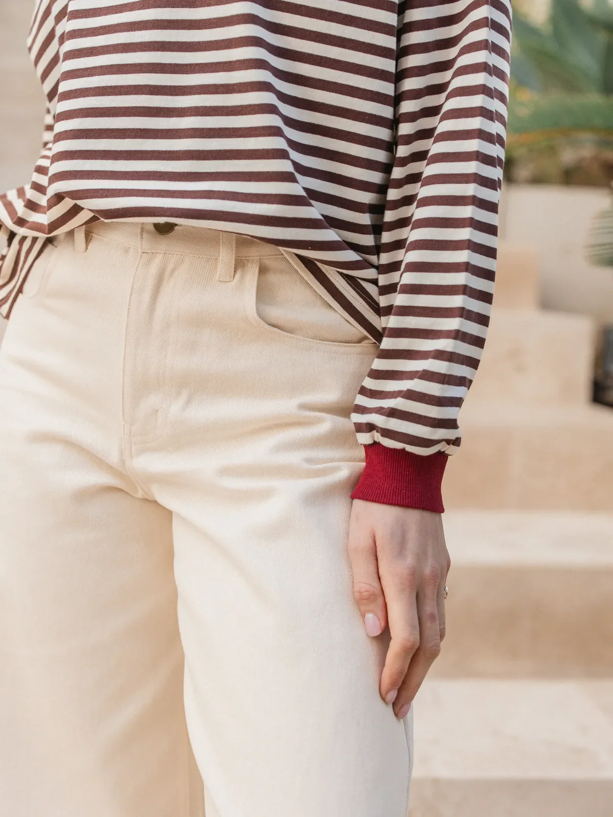 Brown/Red Striped Longsleeve - Image 4