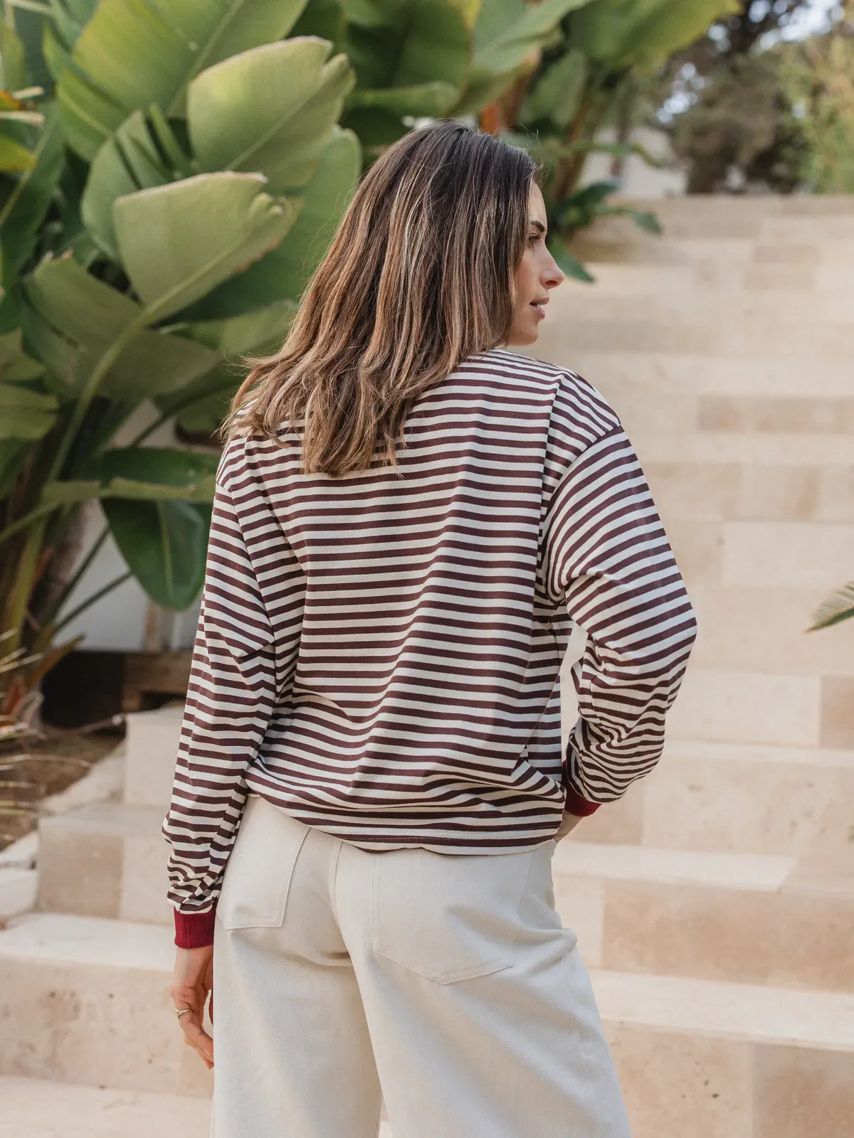 Brown/Red Striped Longsleeve - Image 5