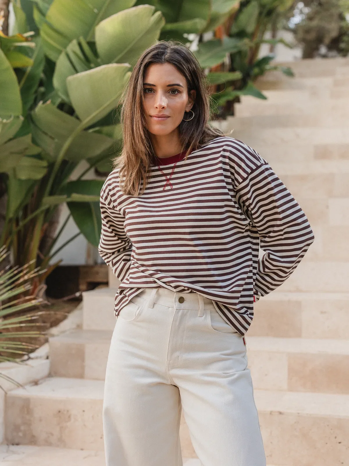 Brown/Red Striped Longsleeve - Image 8
