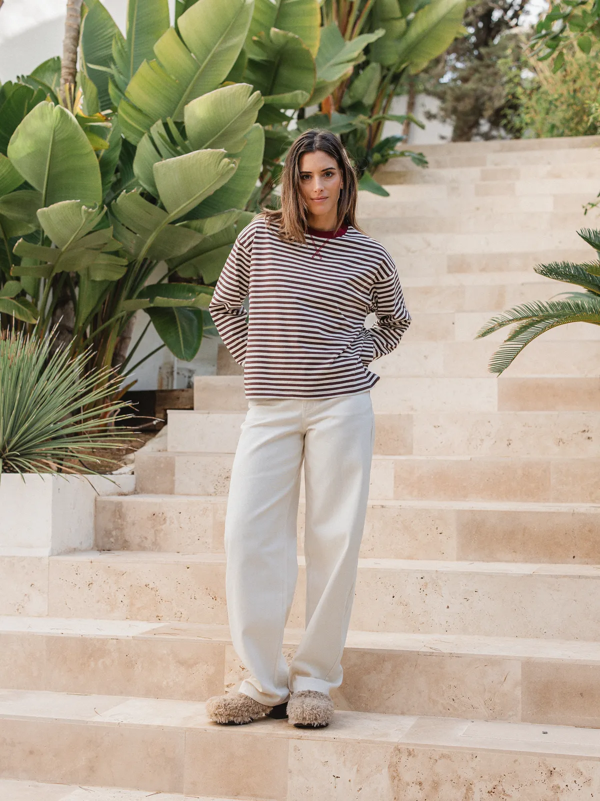 Brown/Red Striped Longsleeve - Image 9