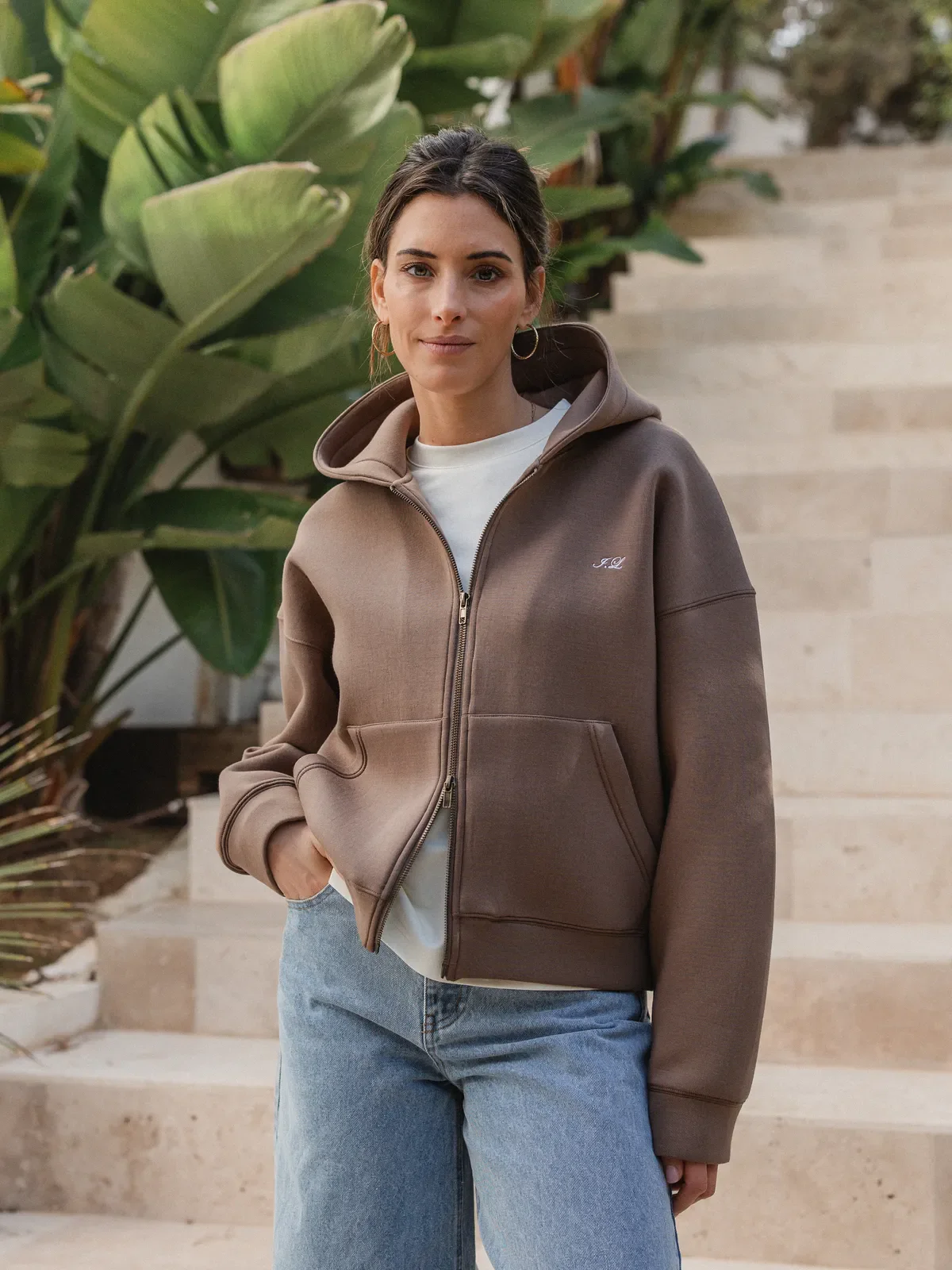 Brown Scuba Oversized Vest - Image 5