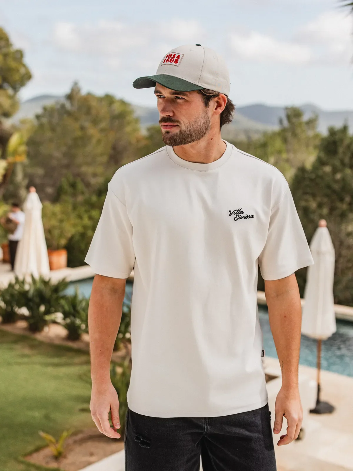 Creme Lavender Oversized T-Shirt - Image 3