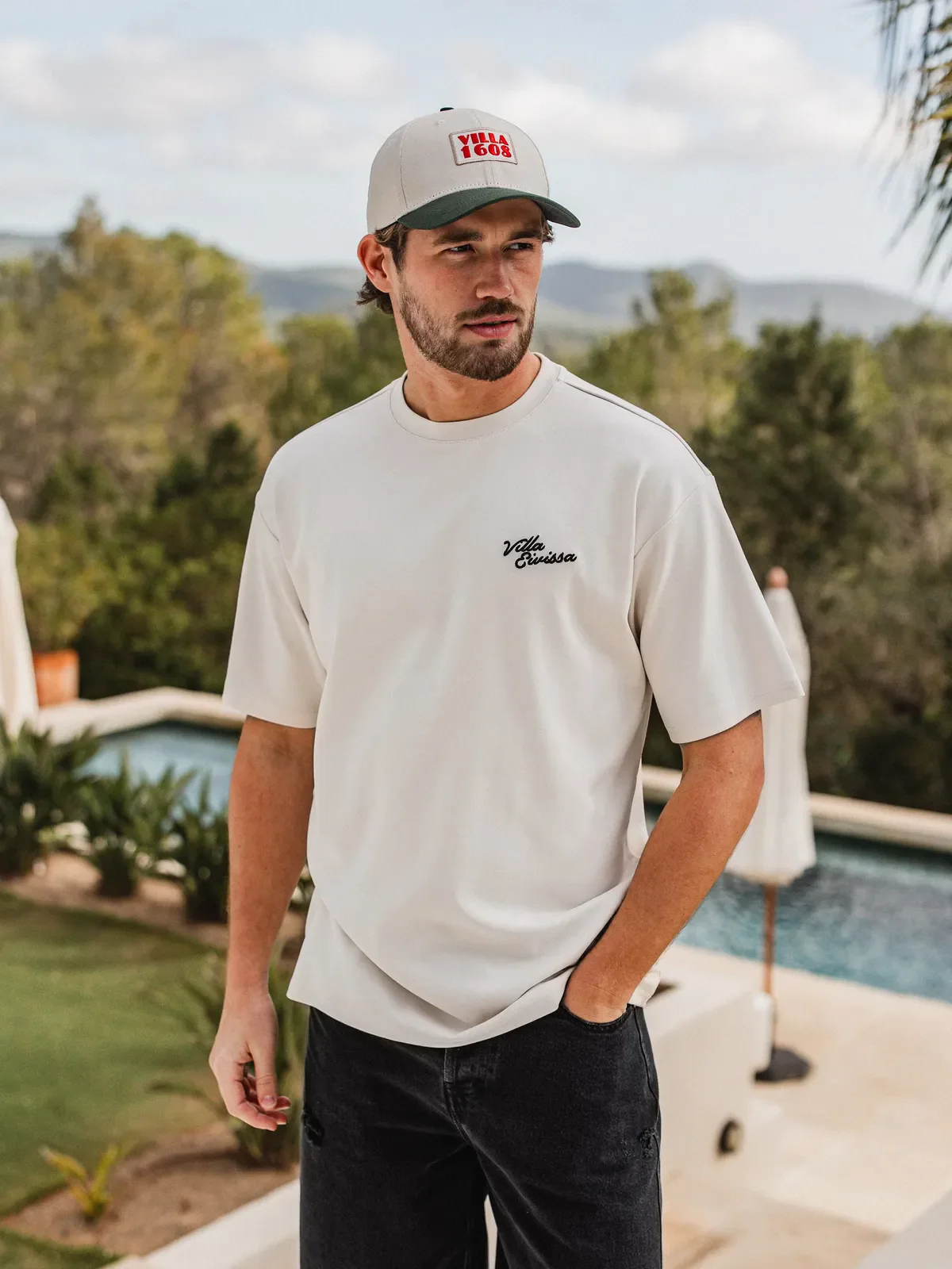 Creme Lavender Oversized T-Shirt - Image 5