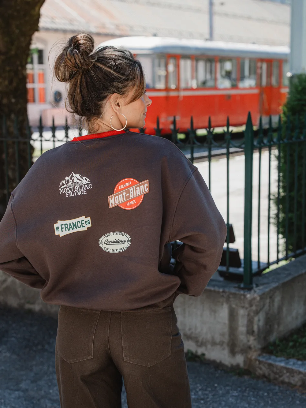 Dark Brown Chamonix Sweater - Image 3