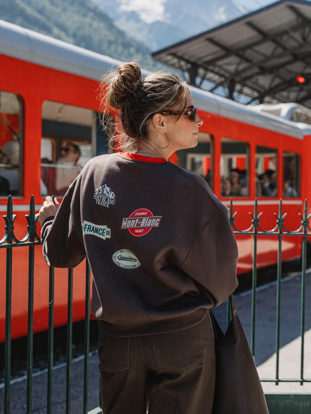 Dark Brown Chamonix Sweater - Image 4