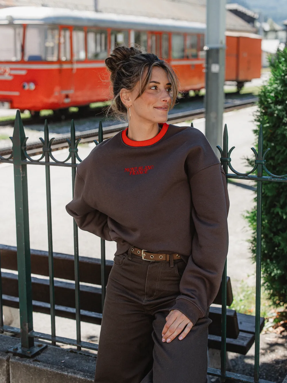 Dark Brown Chamonix Sweater - Image 6