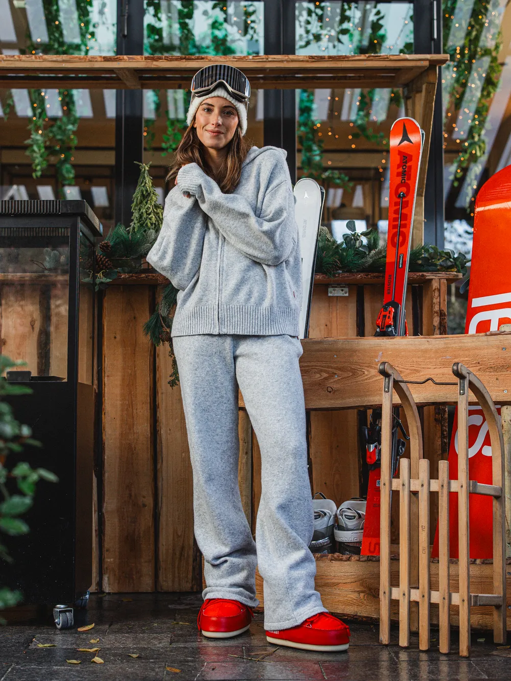 Grey Knitted Pants - Image 5