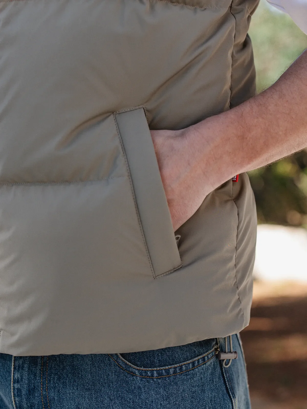 Khaki Bodywarmer - Image 3