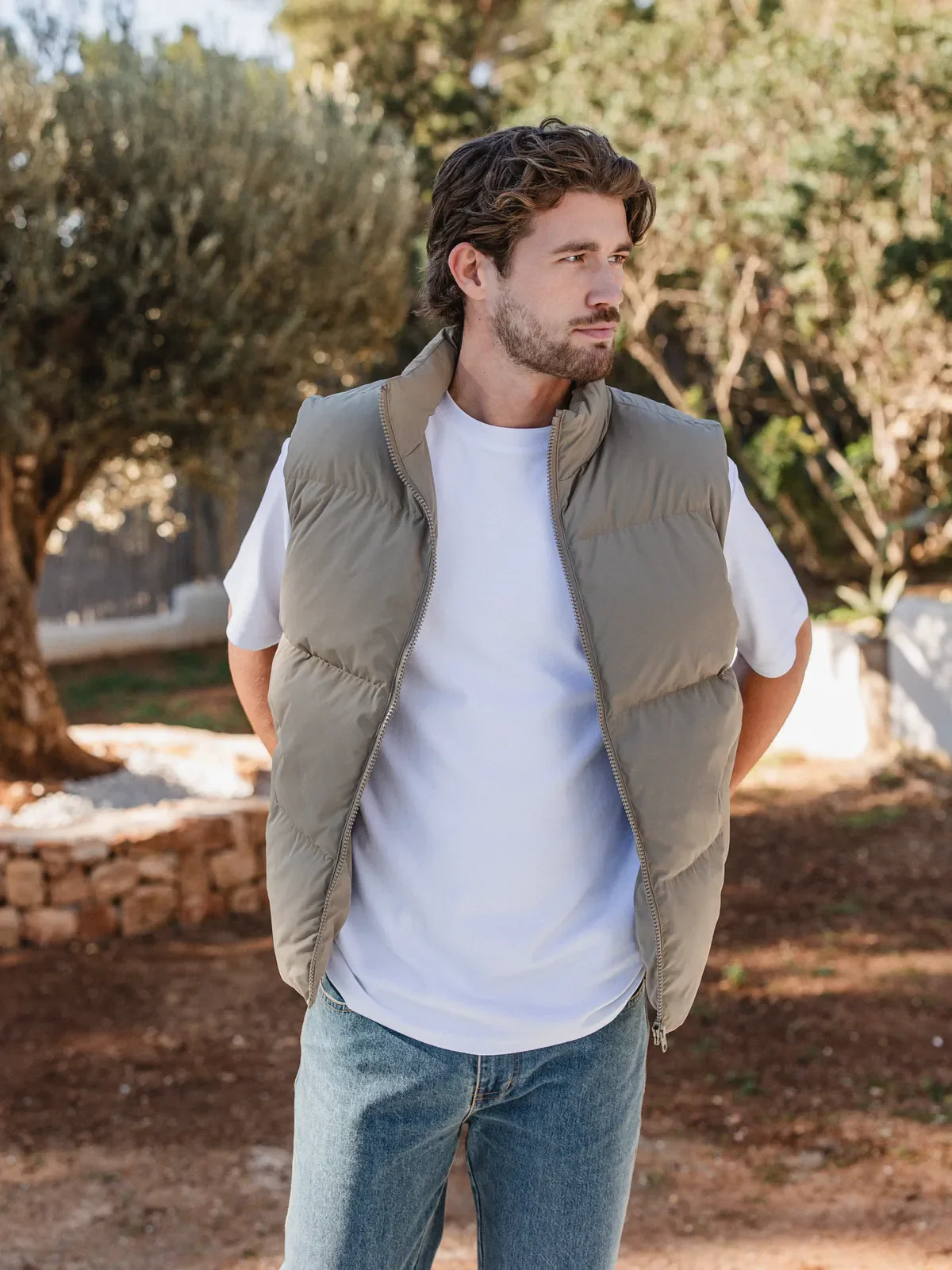 Khaki Bodywarmer - Image 7