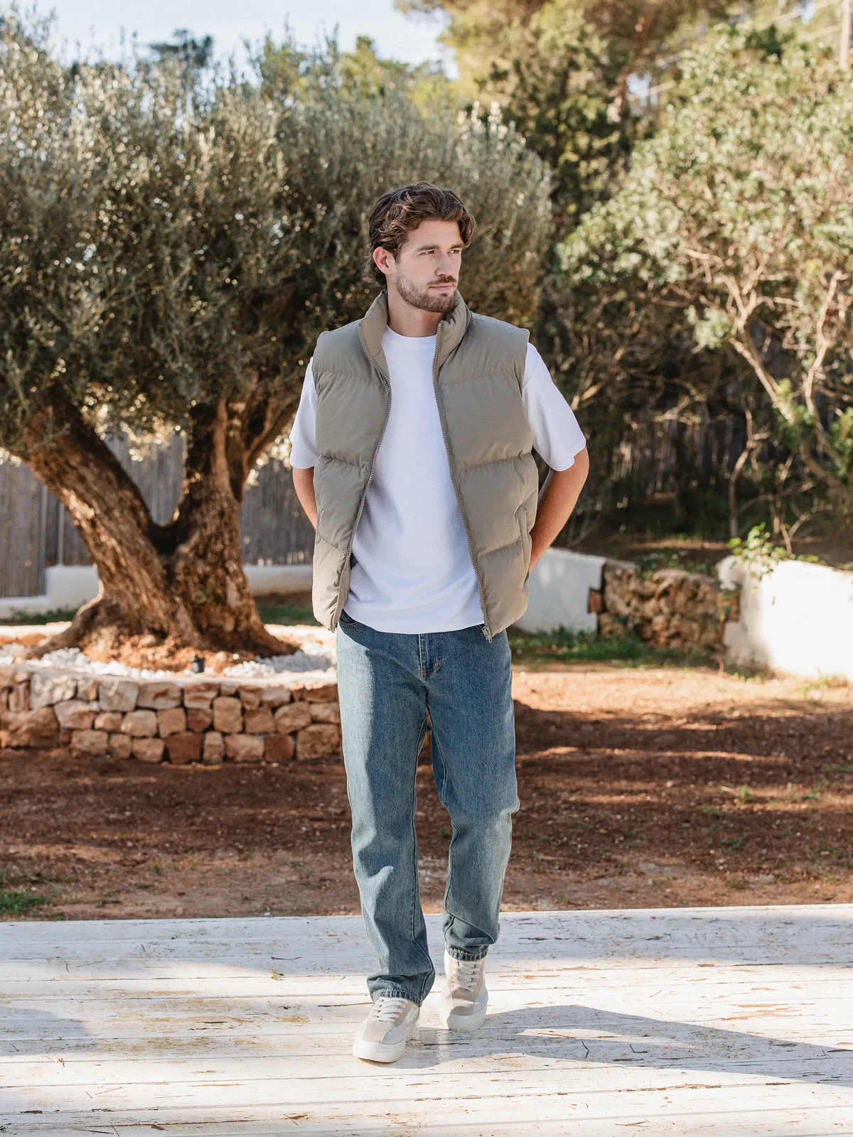 Khaki Bodywarmer - Image 8