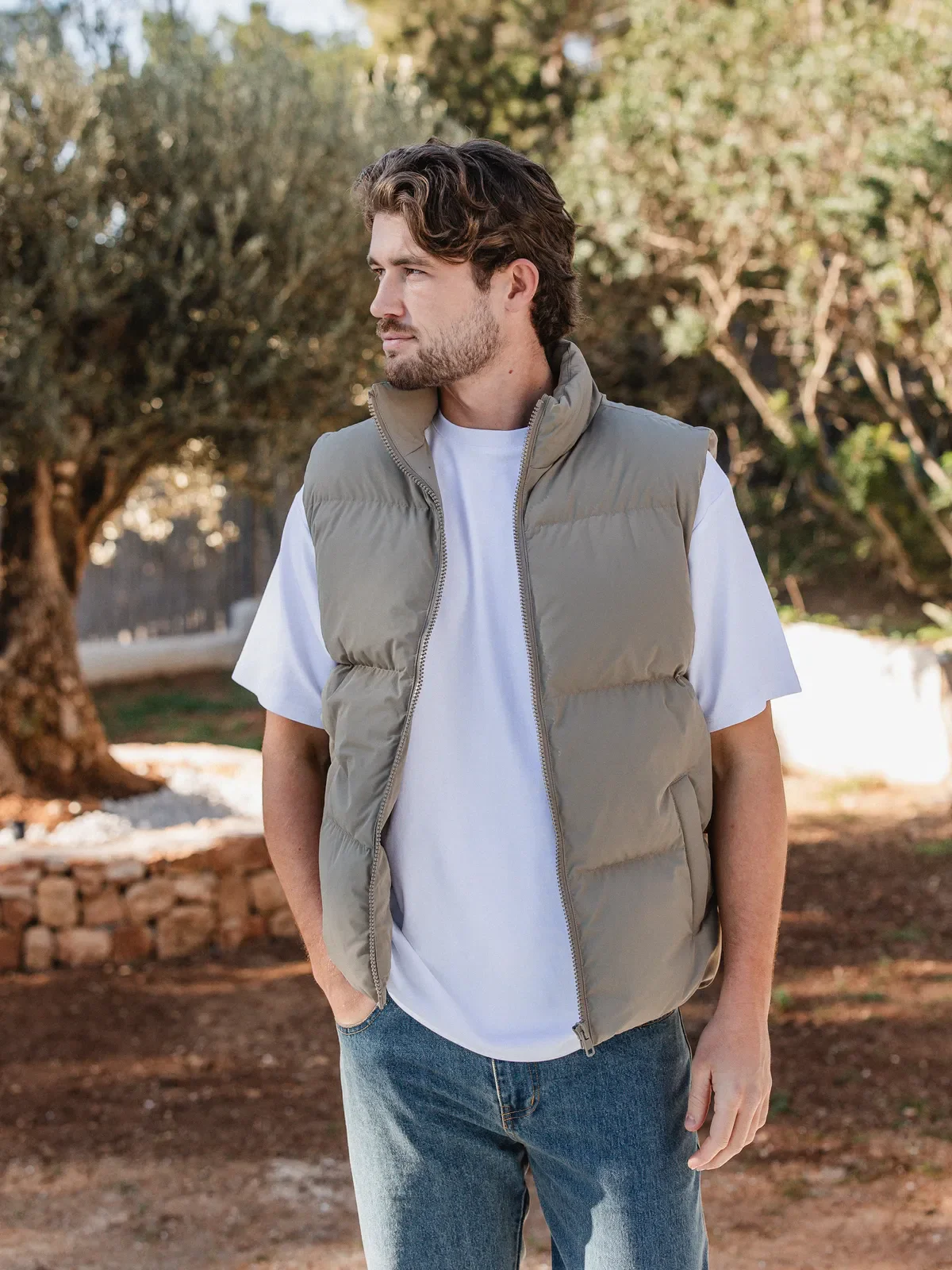 Khaki Bodywarmer - Image 9
