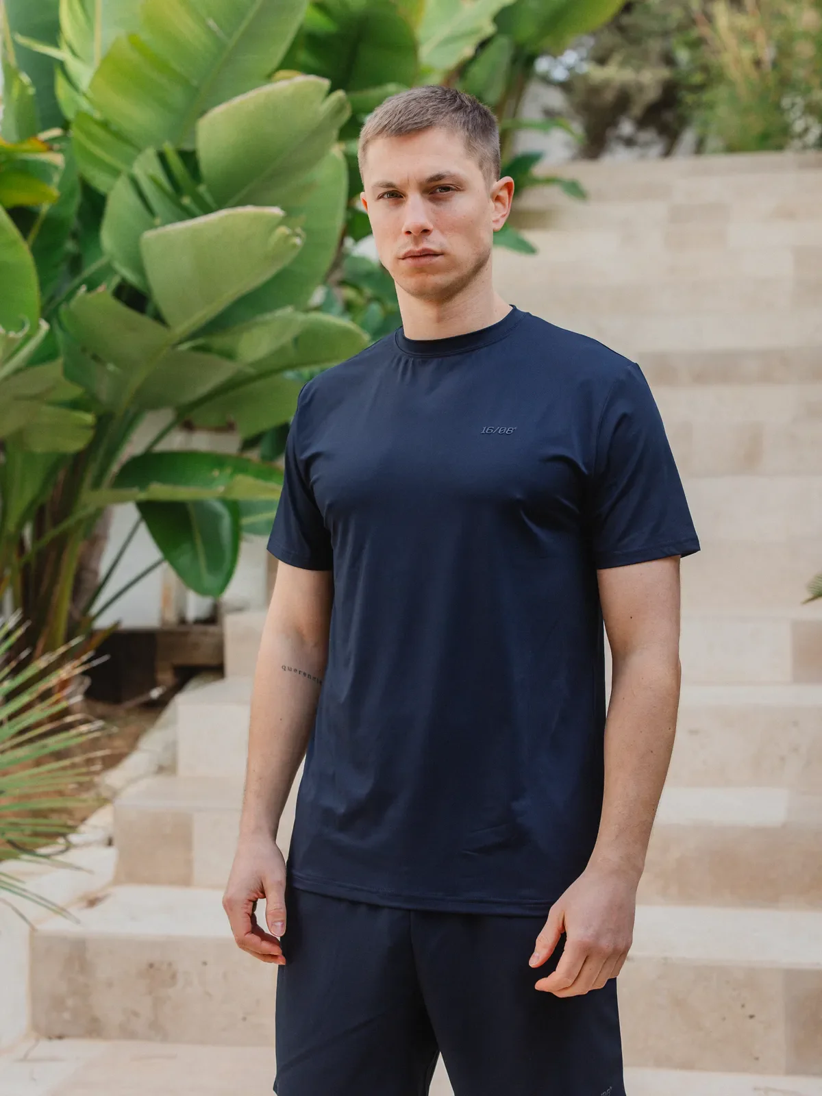 Navy Basic Sport T-shirt - Image 5