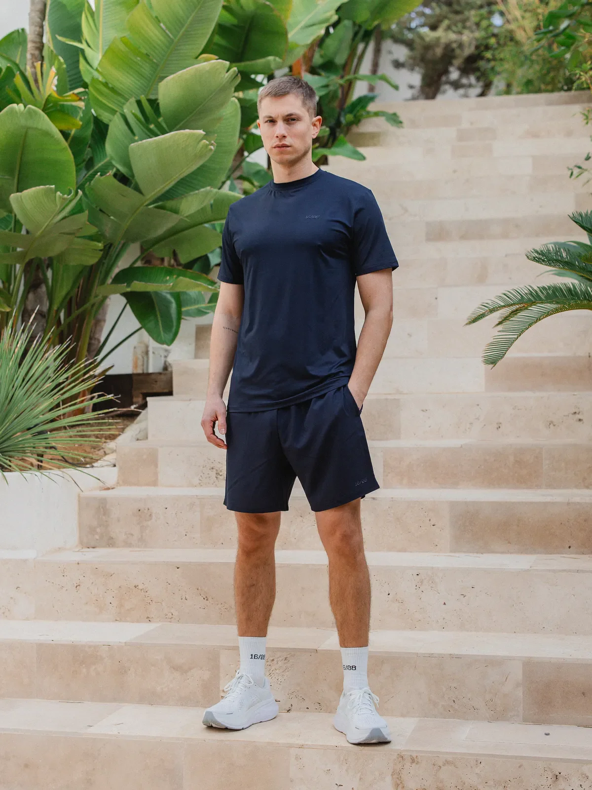 Navy Basic Sport T-shirt - Image 7