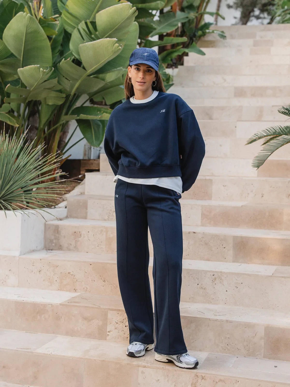 Navy Lounge League Sweater - Image 5