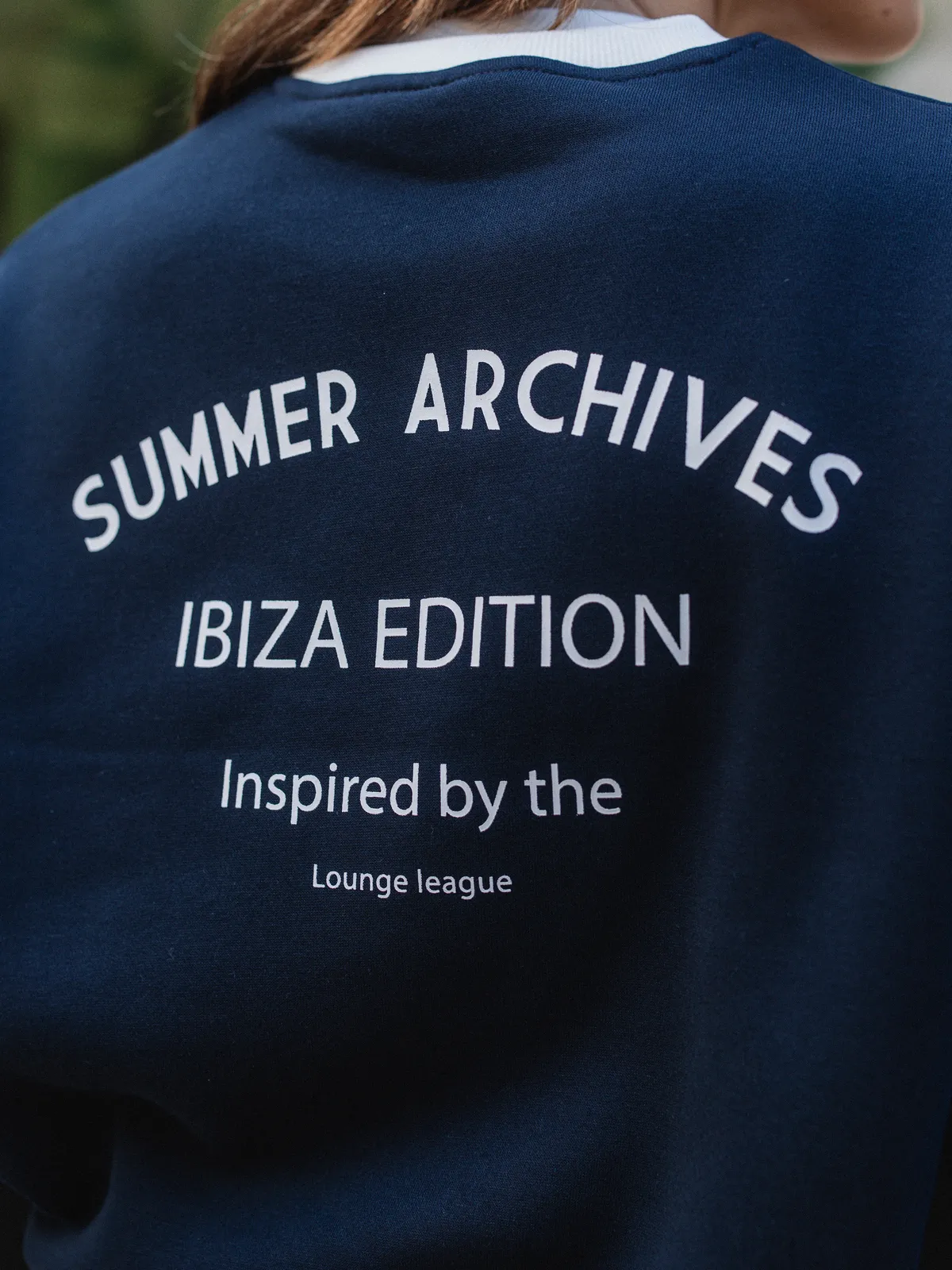 Navy Lounge League Sweater - Image 4