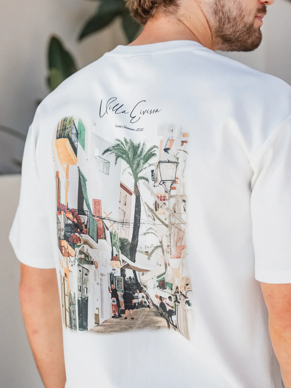 Off White Villa Eivissa Oversized T-Shirt - Image 6