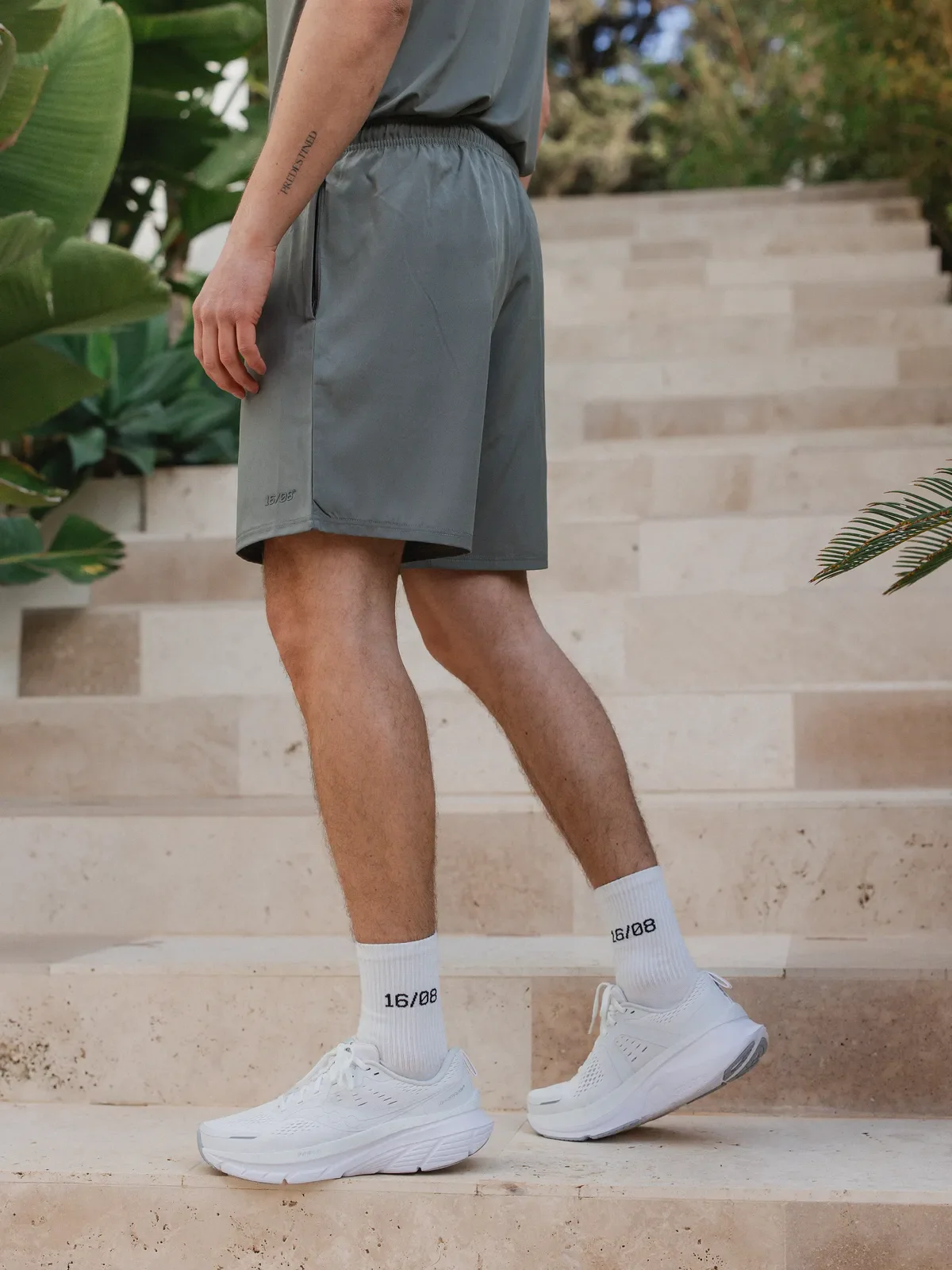 Olive Basic Sport Short - Image 3