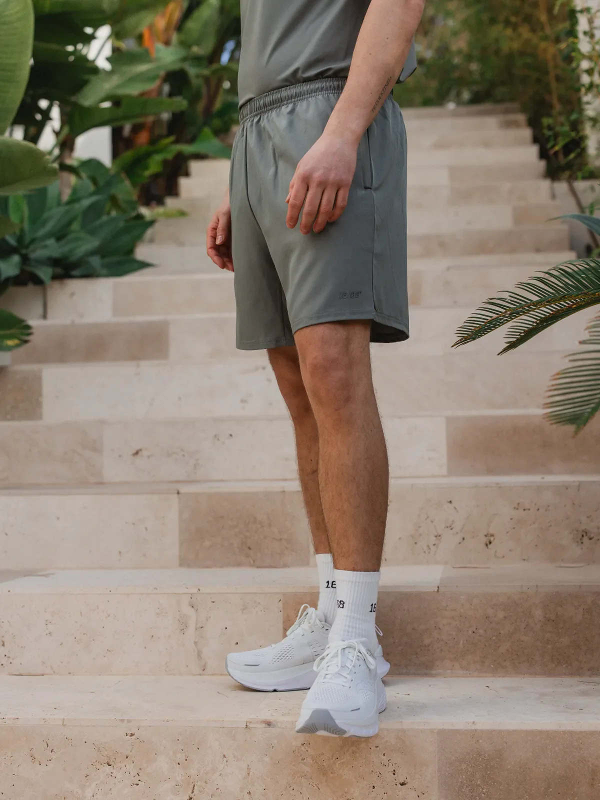 Olive Basic Sport Short - Image 6