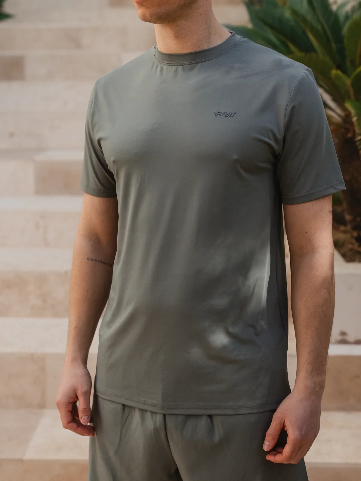 Olive Basic Sport T-shirt - Image 7