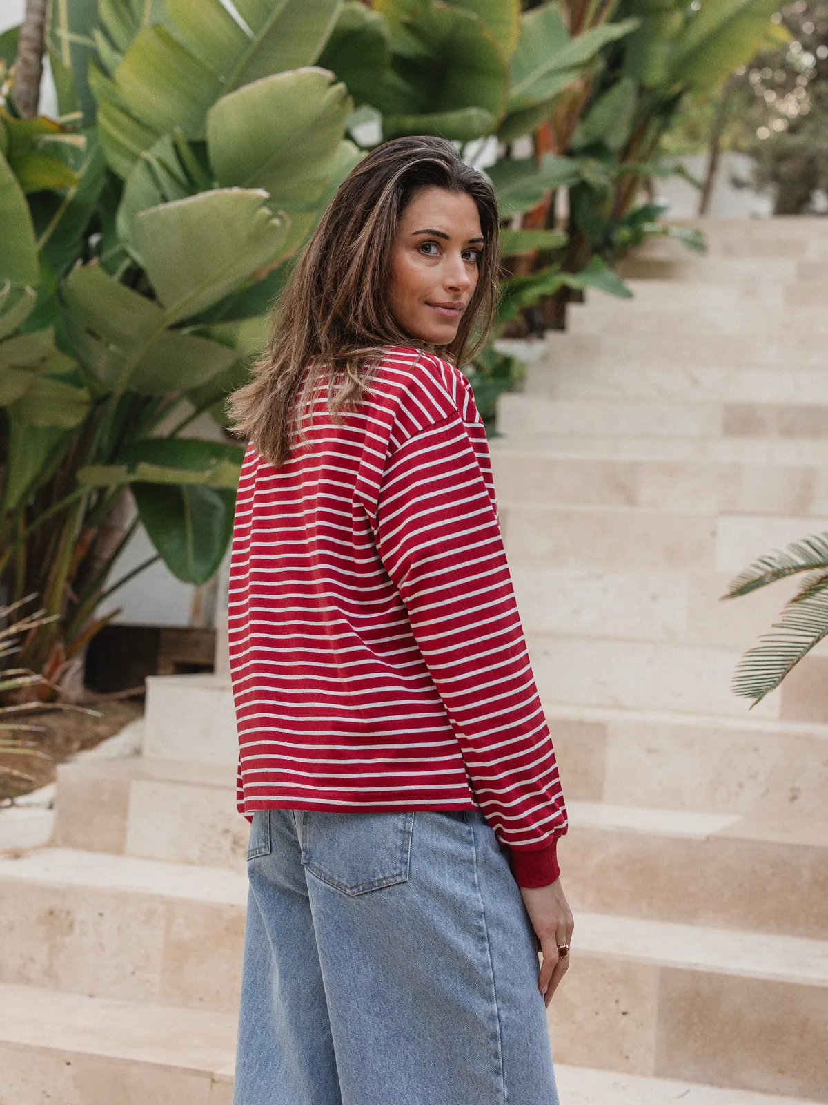 Red Striped Longsleeve - Image 4