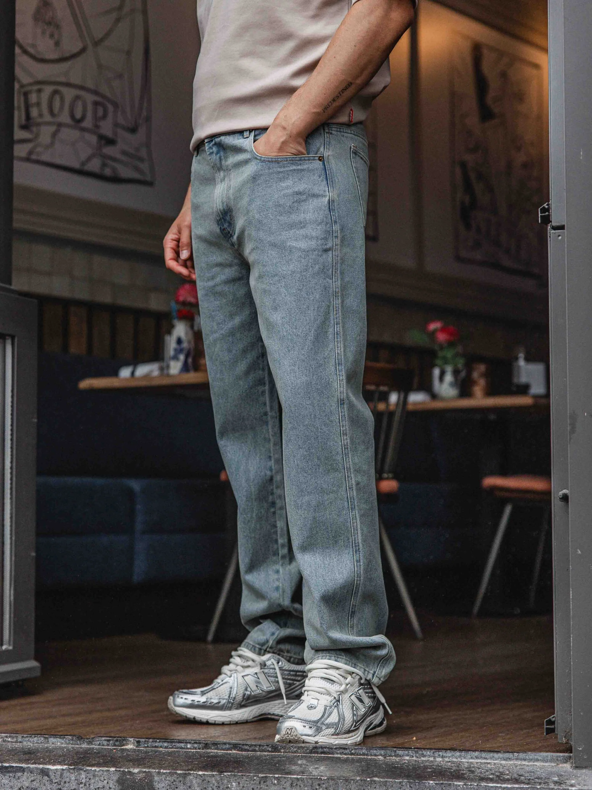 Washed Blue Denim - Image 4